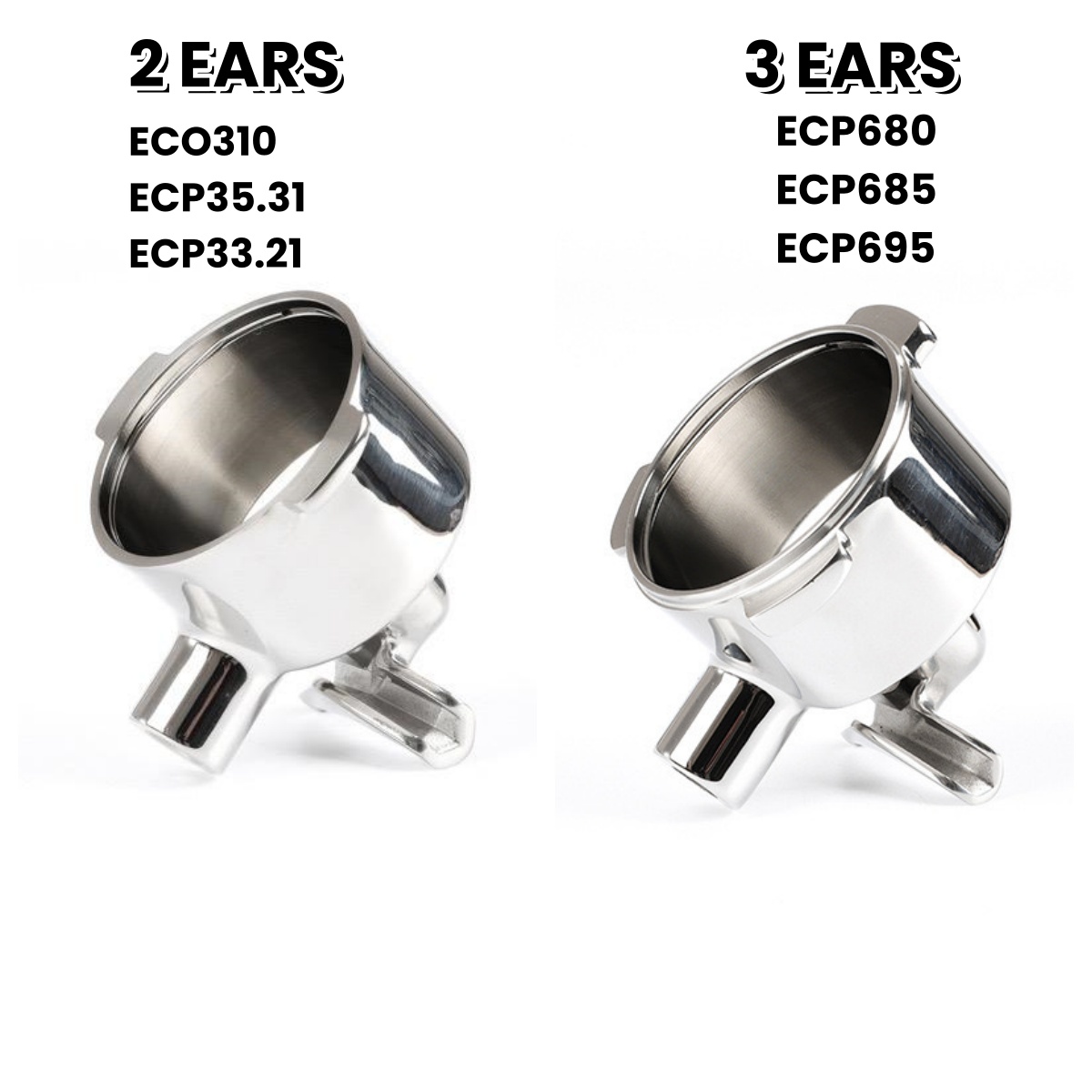 51mm Dual Spout Coffee Portafi - огляд і ціна Delonghi Espresso Ecp3420