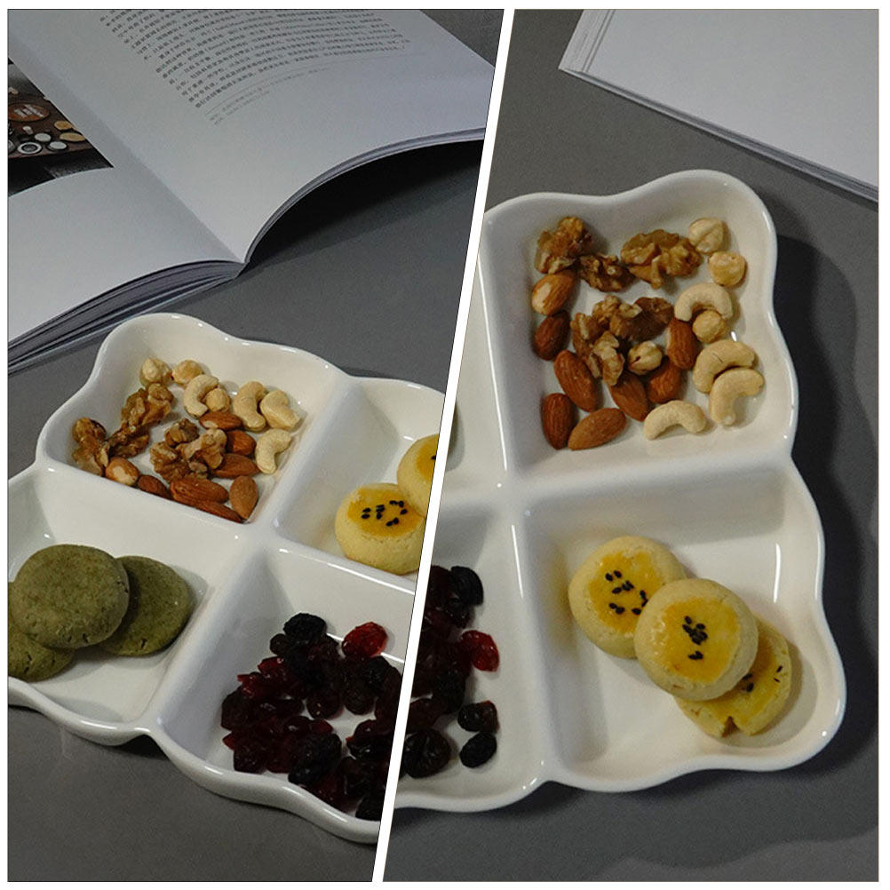 4-Compartment Ceramic Snack Di - огляд і ціна Food In Japanese Snacks