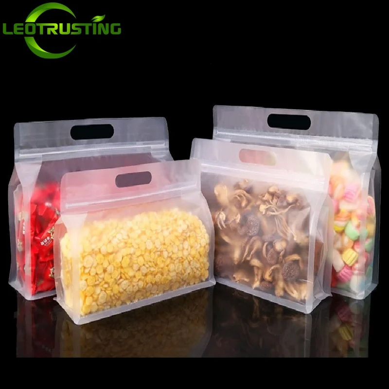 50PCS Frosted 3D Stand Up Zipl - огляд і ціна Food Snacks For Christmas