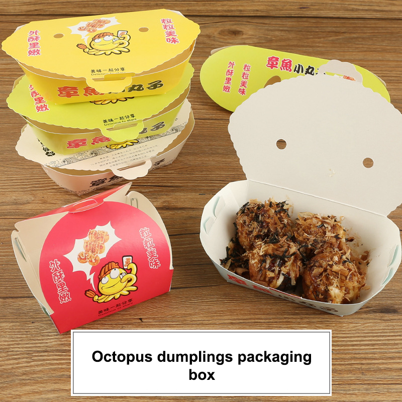 100Pcs Disposable Cartoon Octo - огляд і ціна Food In Japanese Snacks