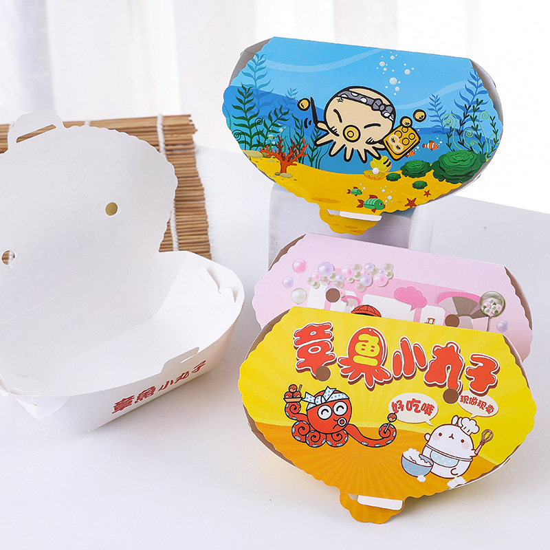 100Pcs Disposable Cartoon Octo - огляд і ціна Food In Japanese Snacks