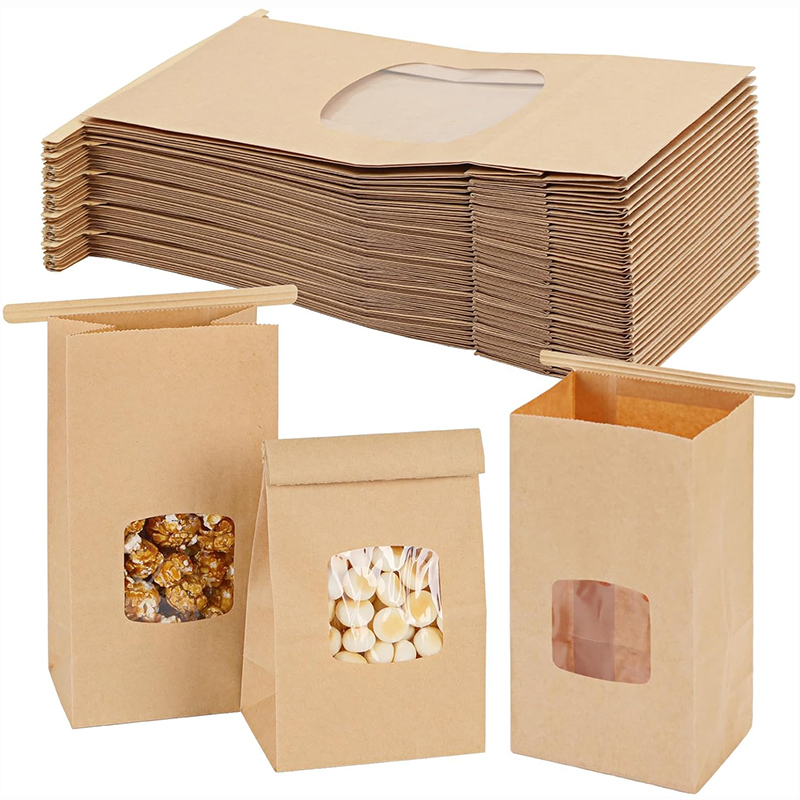 10Pcs Bakery Bags, Window Seal - огляд і ціна Food Snacks For Christmas