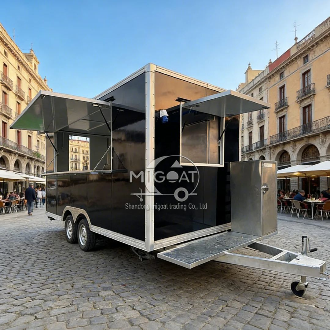 Commercial Mobile Food Cart Mu - огляд і ціна Food Snacks To Sell