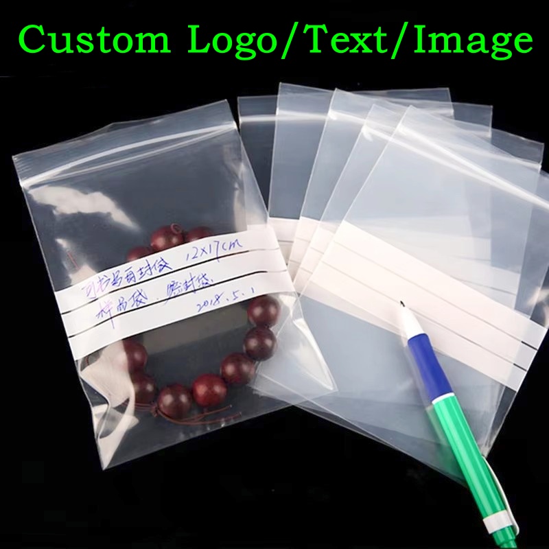 200PCS PE Clear Plastic Writin - огляд і ціна Food Snacks For Christmas