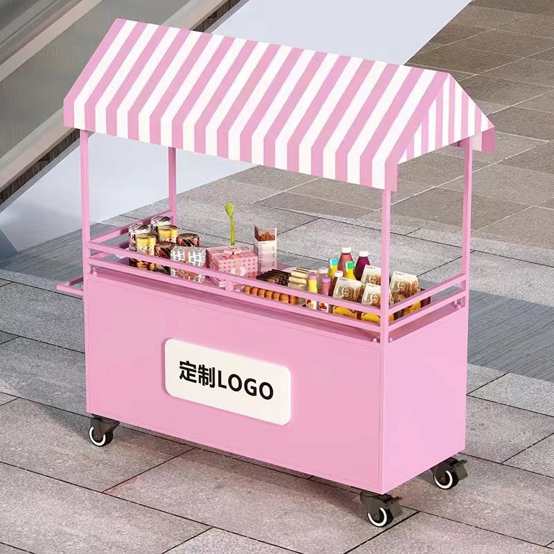 custom.Move Market Stall Cart  - огляд і ціна Food Snacks To Sell