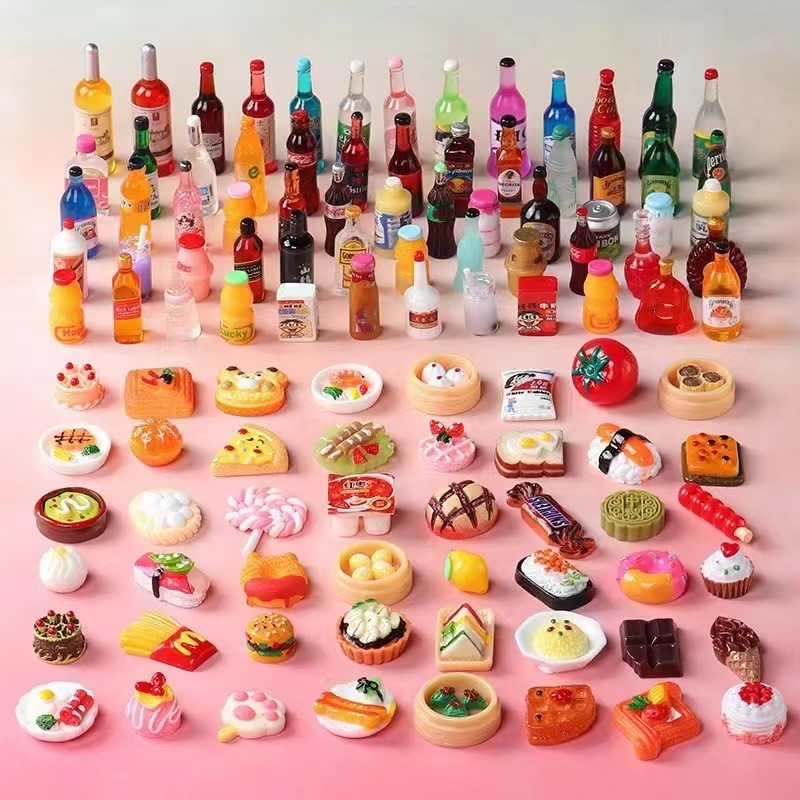 Cute Miniature Dollhouse Super - огляд і ціна Food Snacks For Christmas