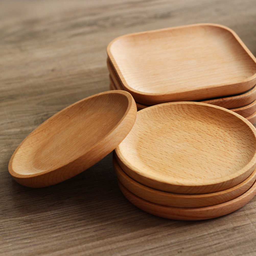 12 Cm Natural Wooden Round Sna - огляд і ціна Food In Japanese Snacks