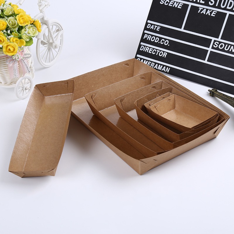 10/30/50pcs Kraft Paper Dispos - огляд і ціна Food Snacks For Christmas