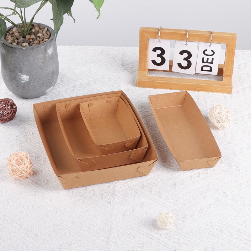 10/30/50pcs Kraft Paper Dispos - огляд і ціна Food Snacks For Christmas