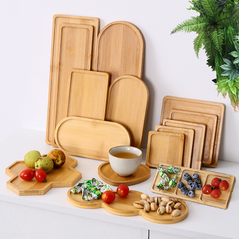 Tableware Solid Wood Food Tray - огляд і ціна Food In Japanese Snacks