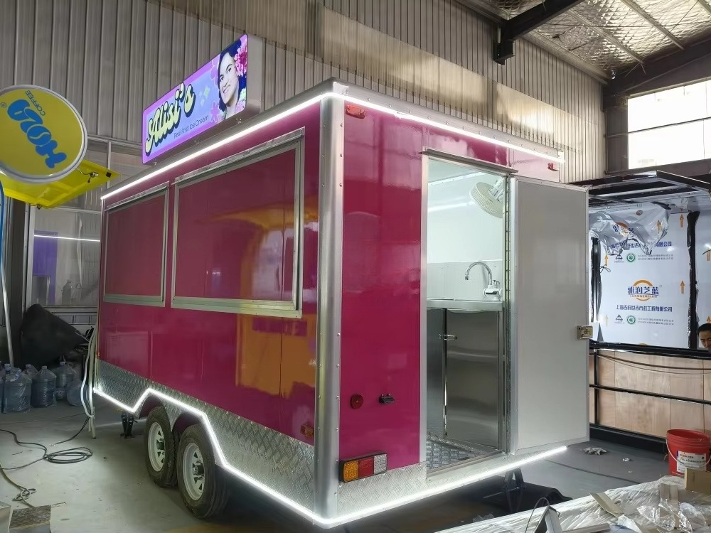Best Selling Mobile Food Truck - огляд і ціна Food Snacks To Sell