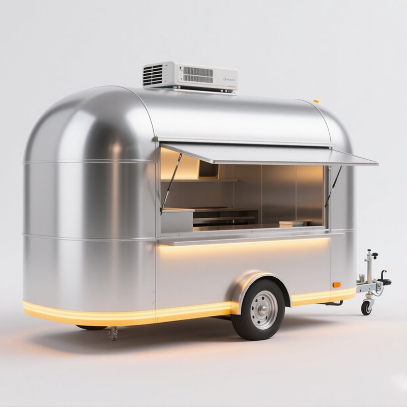 Mobile Snack Cart with Wheels  - огляд і ціна Food Snacks To Sell