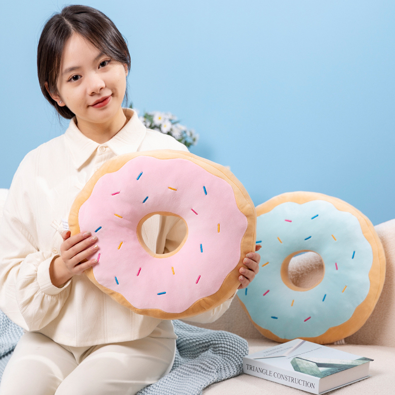 Candy Colors Donut Plush Pillo - огляд і ціна Soft Food Snacks Kids