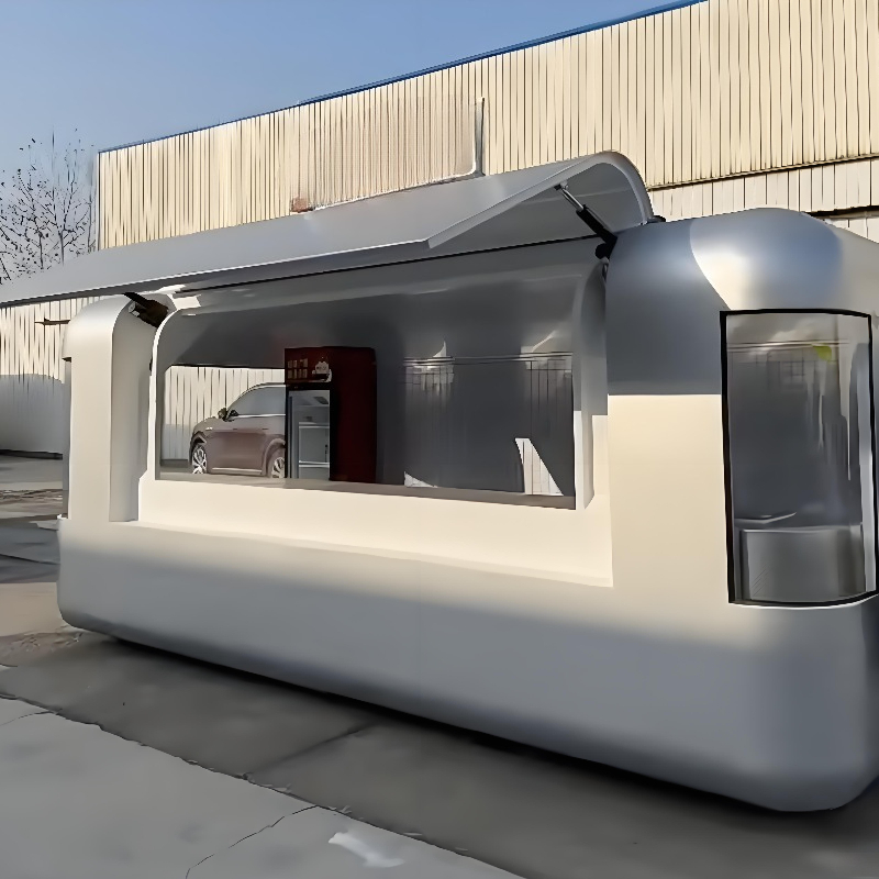 Round Movable Food Trailer Por - огляд і ціна Food Snacks To Sell