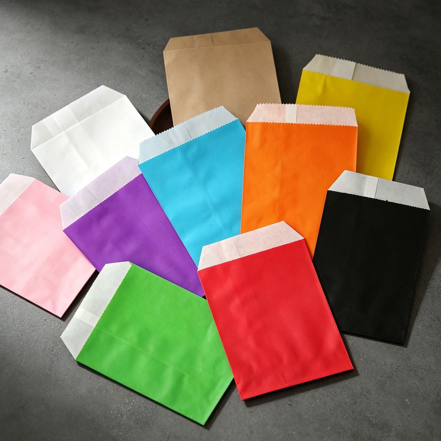 50/100pcs color Gift Kraft Pap - огляд і ціна Food Snacks For Christmas