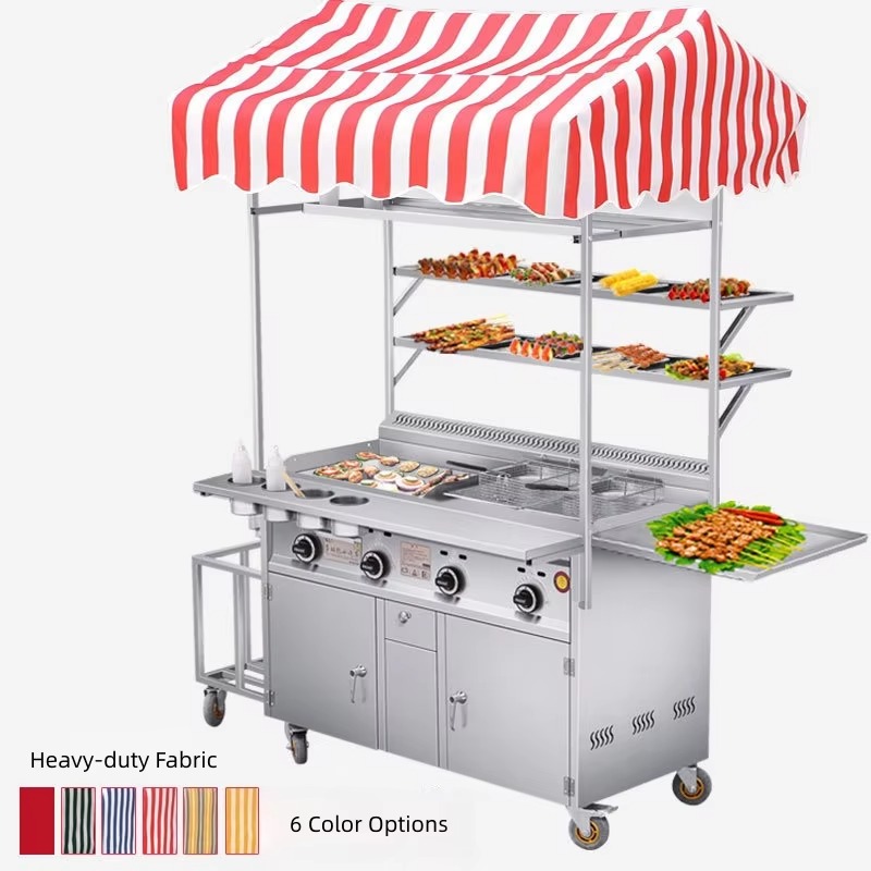 Gas-powered mobile snack cart  - огляд і ціна Food Snacks To Sell