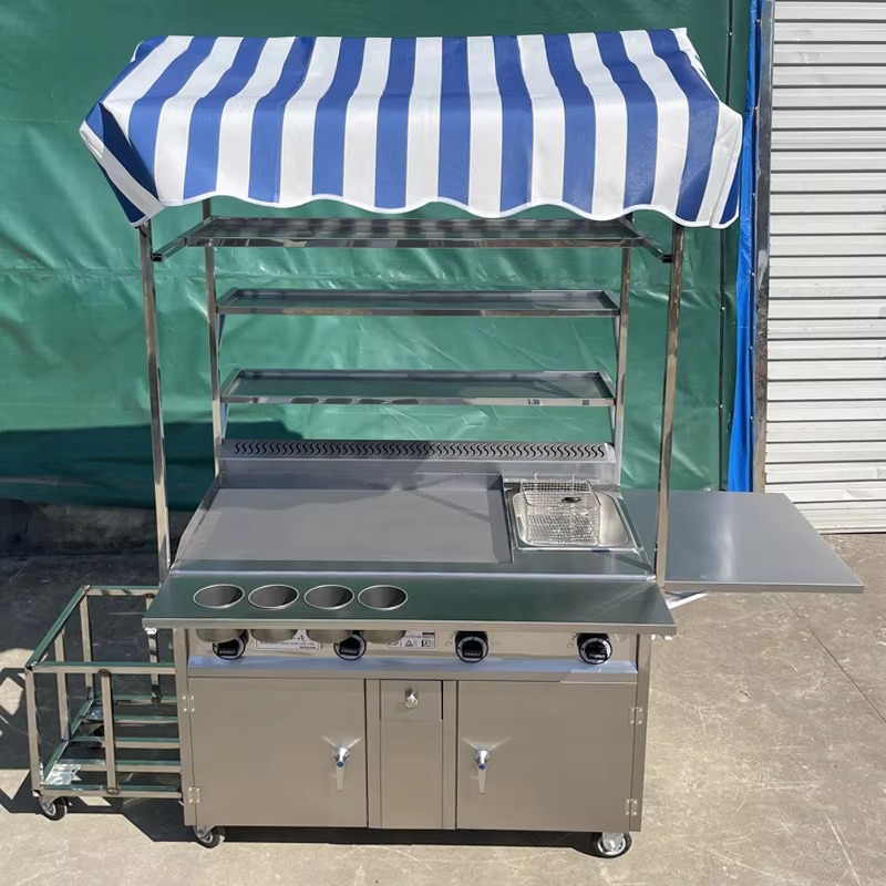 Gas-powered mobile snack cart  - огляд і ціна Food Snacks To Sell