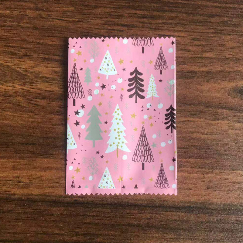 100pcs Pink Frosted Seal Machi - огляд і ціна Food Snacks For Christmas