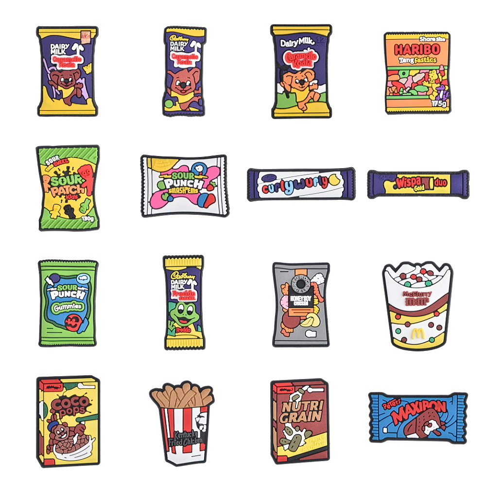 UK Fast Food Shoe Decoration C - огляд і ціна Food Snacks For Christmas